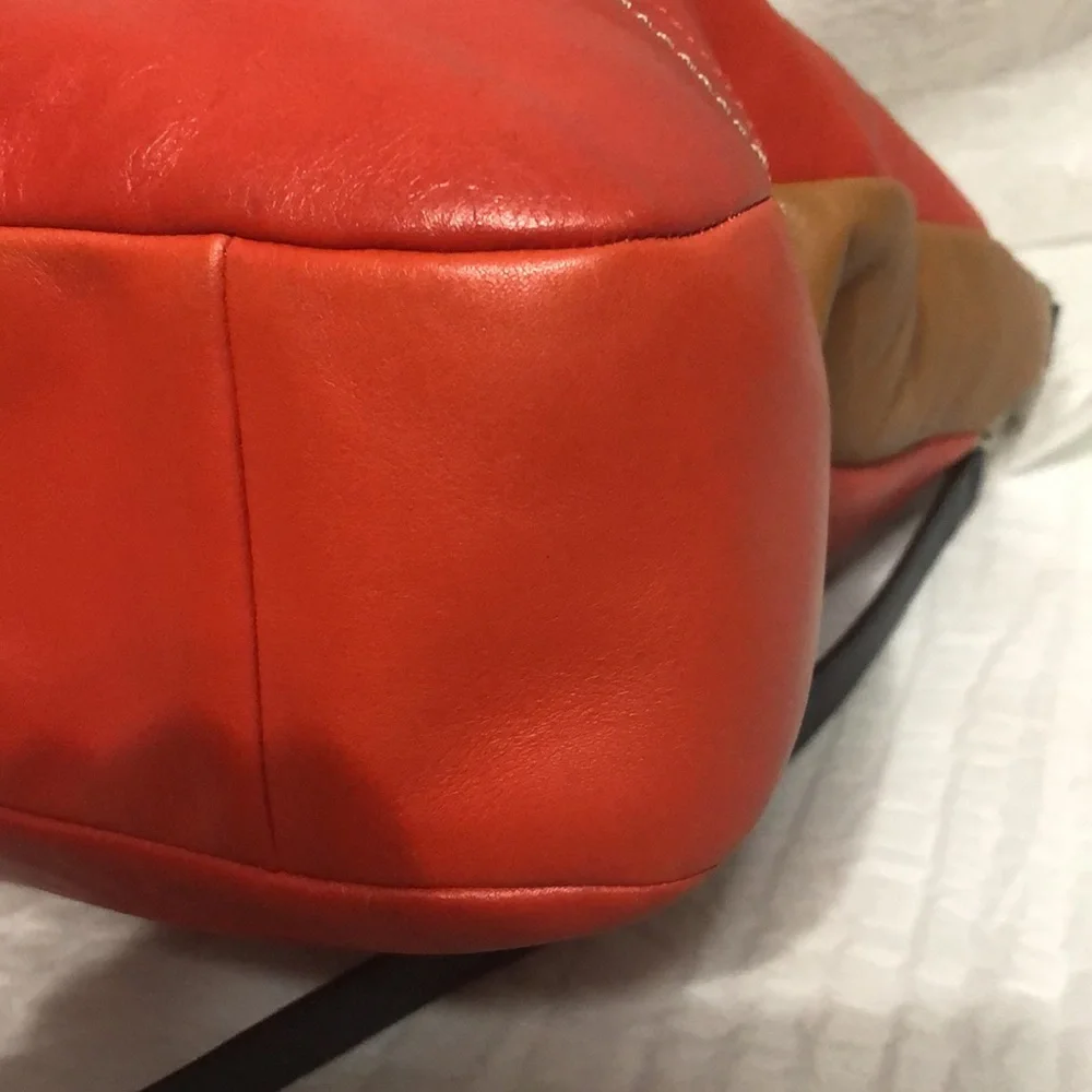 Coach Park Color Block  Leather Hobo Bag EUC - Picture 7 of 10